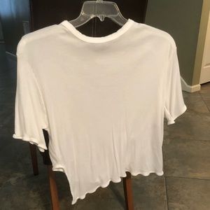 ‼️BOGO‼️Hi low white T